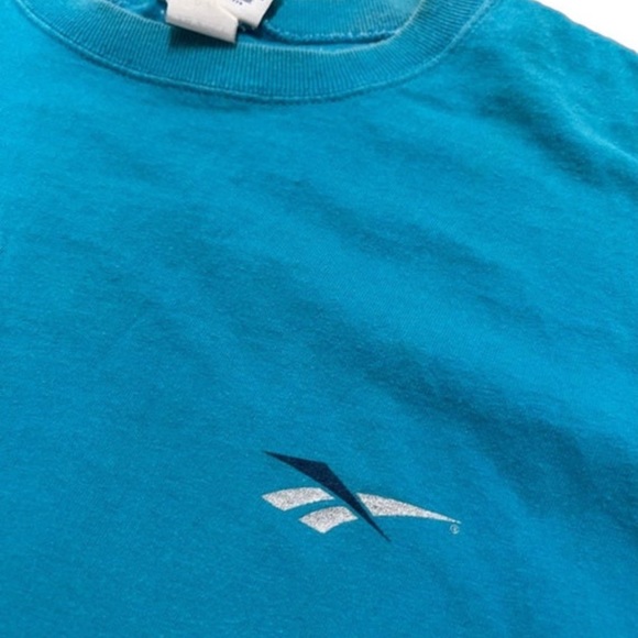 True Vintage mens Reebok t shirt 1990s large made in the USA single stitch - Picture 3 of 5